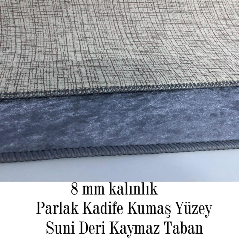 Evperest%20Yuvarlak%20Halı%20/%20Şerit%20Damask%20Model