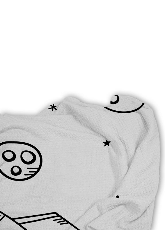 Uzay Aracı Pike Yatak Örtüsü EPY130