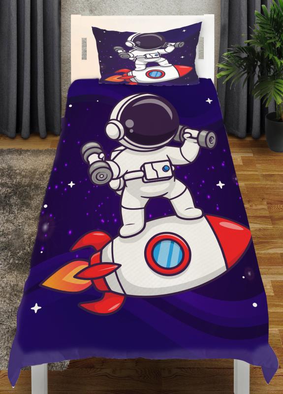 Astronot Pike Yatak Örtüsü EPY131