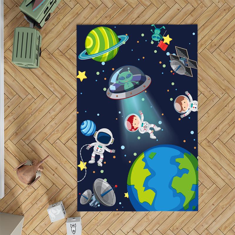 Astronotlu%20Gezegen%20Çocuk%20Odası%20Halısı