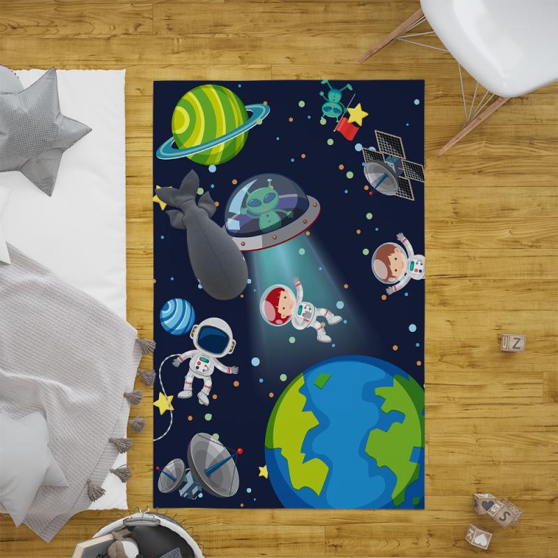 Astronotlu%20Gezegen%20Çocuk%20Odası%20Halısı