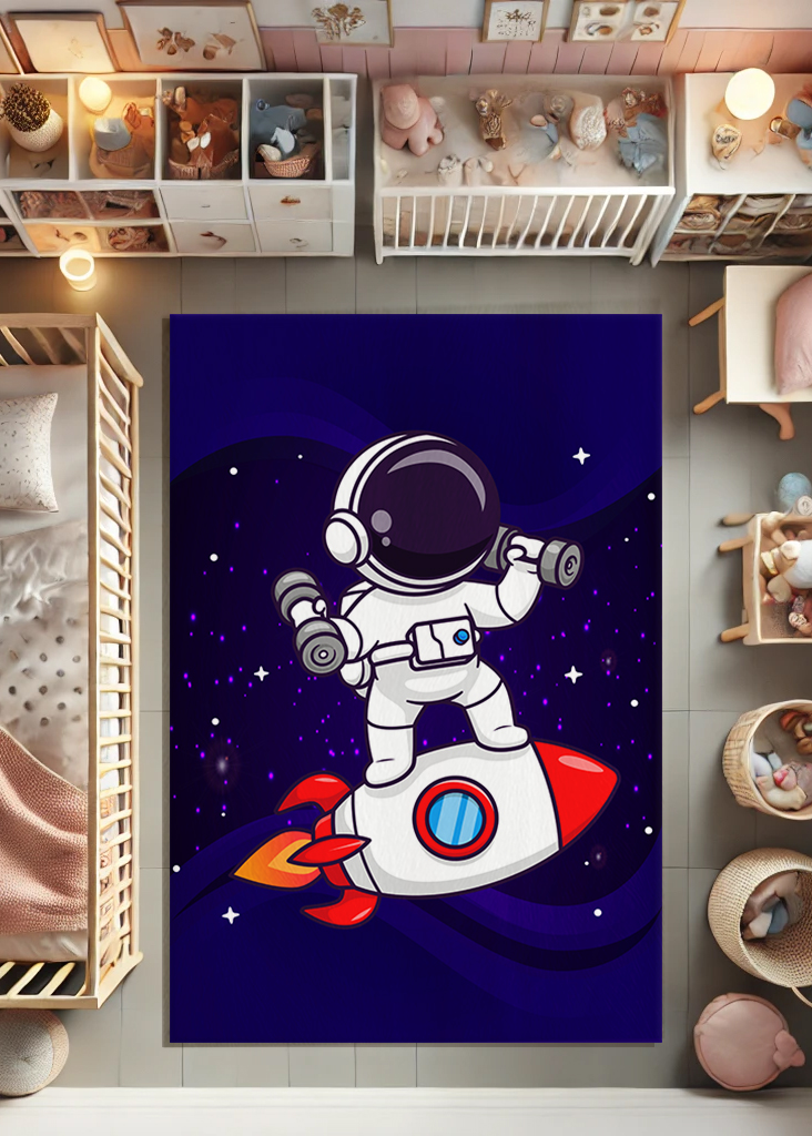 Astronot%20Çocuk%20Odası%20Halısı%20EPH131