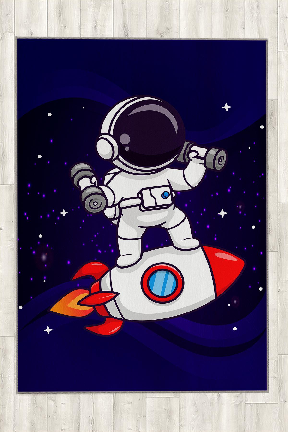 Astronot%20Çocuk%20Odası%20Halısı%20EPH131