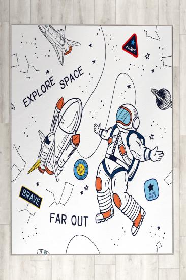 Evperest Astronot Çocuk Odası Halısı EPH108