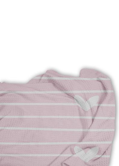 Evperest Yıldızlı Kedili Pike Yatak Örtüsü EPY139