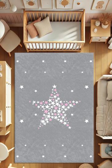 Evperest Dot Taban Yıldızlar Model Çocuk Odası Halısı EPH101
