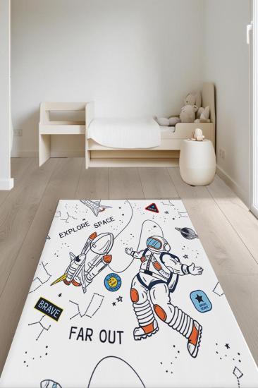 Evperest Astronot Çocuk Odası Halısı EPH108