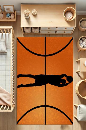 Evperest Dot Taban Basketbolcu Çocuk Odası Halısı EPH161