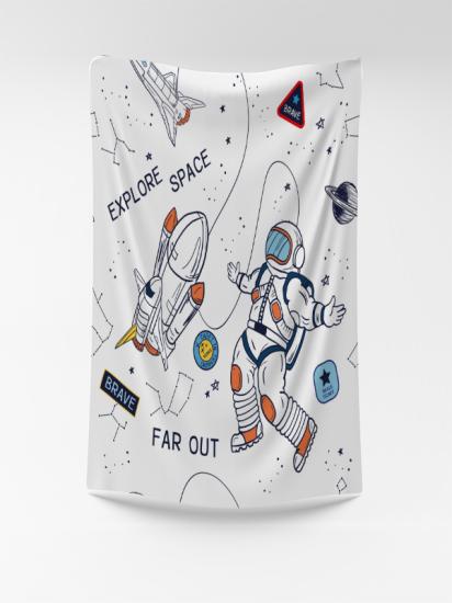 Evperest Astronot Dekoratif Yatak Örtüsü EPD108