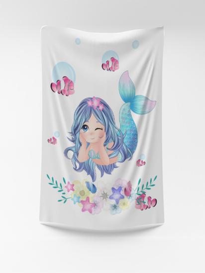 Evperest Denizkızı Dekoratif Yatak Örtüsü EPD124