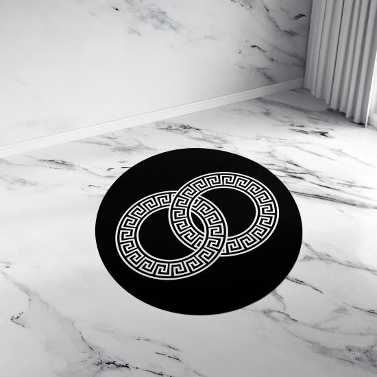 Evperest Yuvarlak Halı Keys Model