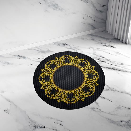 Evperest Yuvarlak Halı / Gold Dual Model