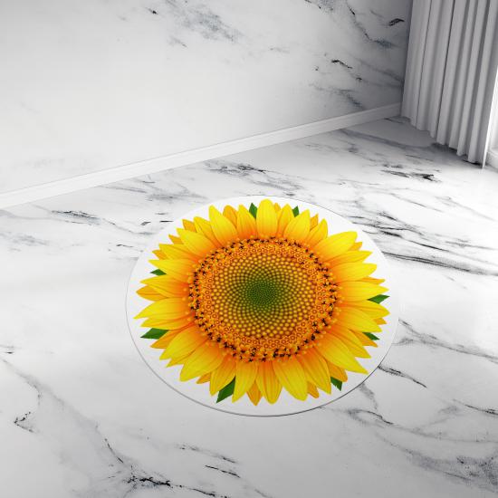 Evperest Yuvarlak Halı / Sunflower Model