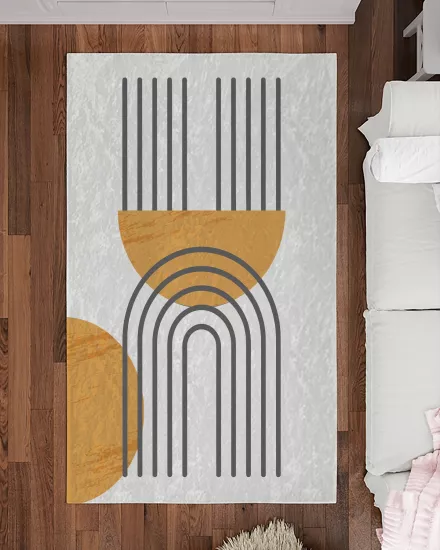 Bohem Şekilli Modern Salon Halısı