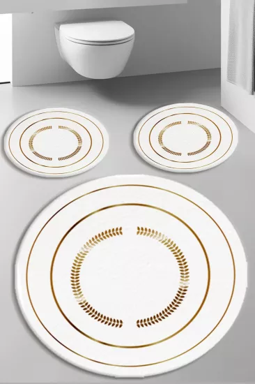 Evperest Premium Gold Banyo Paspas Seti Kalın Kalite