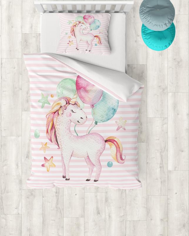 Evperest Unicorn Yatak Örtüsü